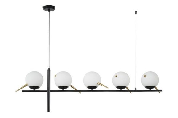 Hanging chandelier FAVOURITE Tior 15 sq.m., 160x80x15 cm, E27