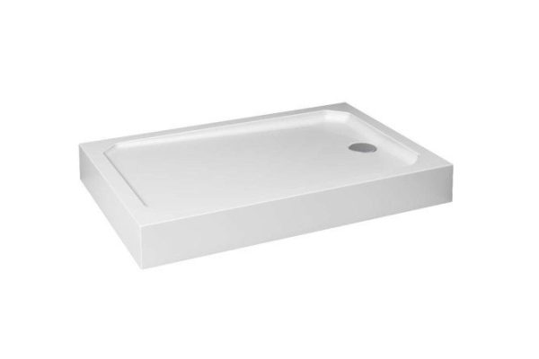 Shower tray with siphon AM.PM Gem W90T-404-12080W 120x15 cm