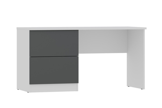 Desk with 2 drawers Oscar mini with push-to-open 145x75x60 cm
