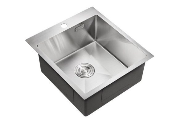 Built-in sink Steel Denia 46 MC.77470 51x46x22 cm