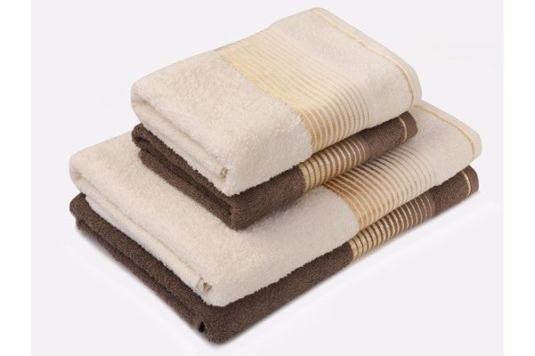 Set of terry towels Antique 4 50x90 cm, 70x140 cm, Cotton, 4 pcs.