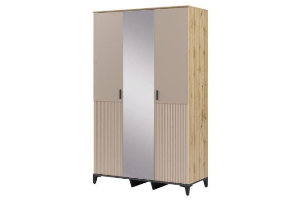 Wardrobe for clothes and linen Dune 3-door