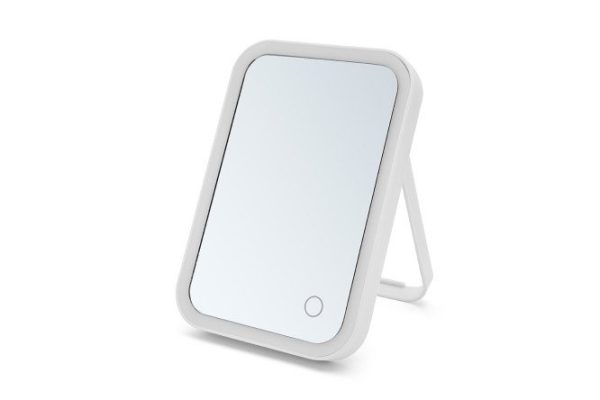 Cosmetic mirror BERKRAFT Eclipse Tabletop, 15x22x2 cm