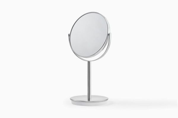 BERKRAFT Allure double-sided tabletop cosmetic mirror, 18x33.5x18 cm