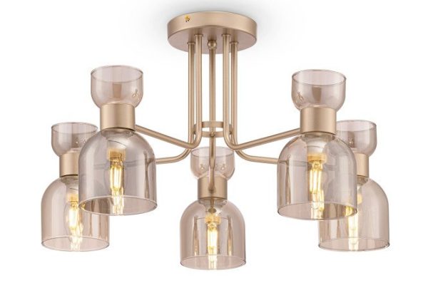 Chandelier FREYA FR5094 18 sq.m., 58x19x58 cm, E14