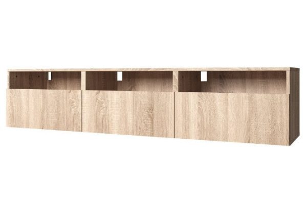 w3ag88op80jpnjnd4wlmvu2i3bcarzc4.jpg Cabinet with drawers and shelves Oscar 180x38 with closers, Sonoma oak