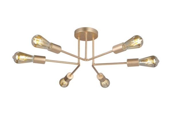 Chandelier V3071-8/6PL 18 sq.m., 54x22x54 cm, E27