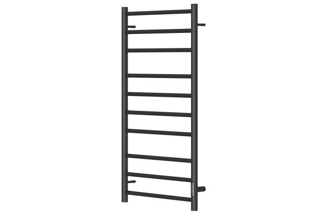 Electric heated towel rail POINT Aurora P10, black PN10850B 53.2x100x8.7 cm