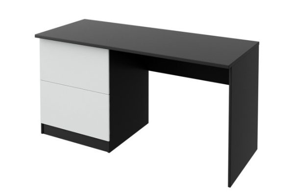 w84ndgvg10odqithyed6qpubux15z5fs.jpg Desk with 2 drawers Oscar mini 145x75x60 cm