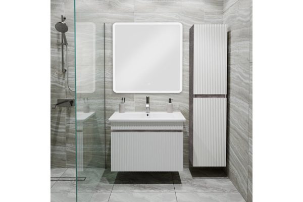 Bathroom furniture RUNO Modena 75 iron stone