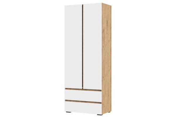 Helen 2-leaf wardrobe with drawers