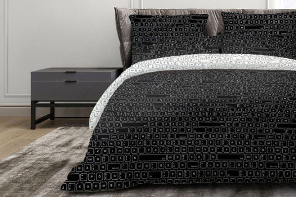 Bed linen set Day night Cotton 200x220 cm, Euro