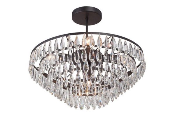 Chandelier VITALUCE V5352-1/5PL 15 sq.m., 51x44.5x51 cm, E14