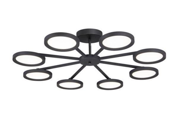 LED ceiling lamp VITALUCE V4675 29 sq.m., LED, 98 cm