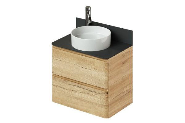 Hanging cabinet Roberto 69.3 cm, frame color mavella gold oak, facade color mavella gold oak