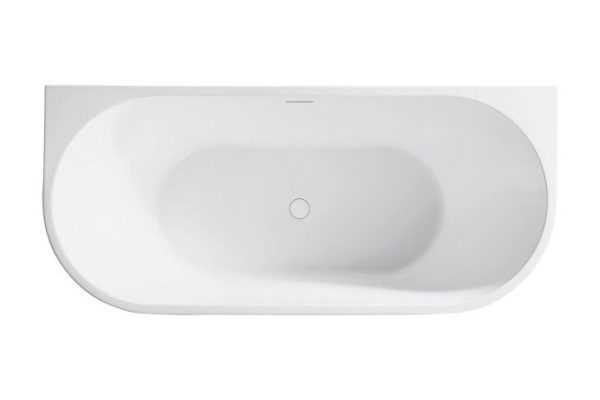 Wall-mounted bathtub AB9316 170x75 cm