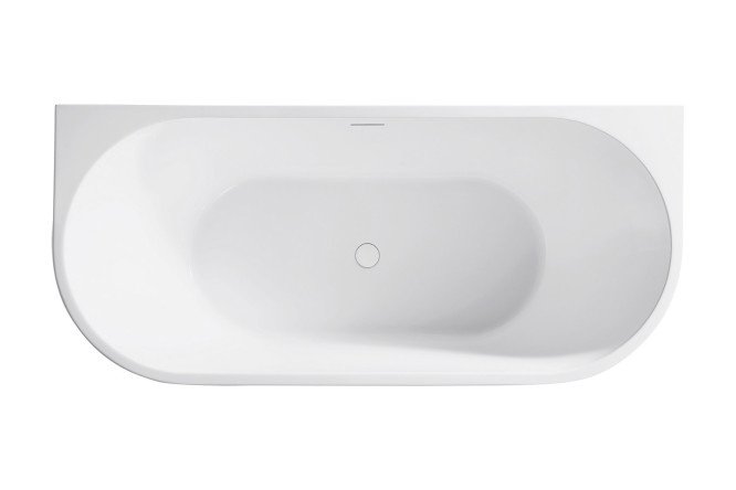 Wall-mounted bathtub AB9316 170x75 cm