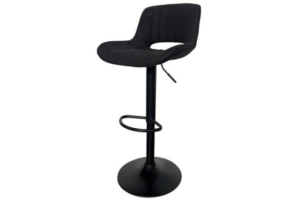 wel20g2zmstw7o1n0yv99wve2599cmj9.jpg Bar stool Belle 48x84x49 cm, upholstery black, legs black