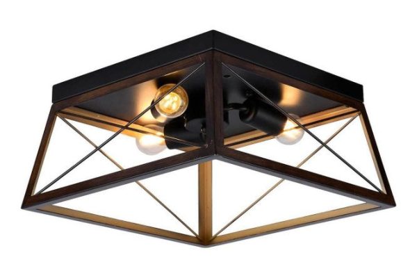 Ceiling lamp STILFORT Kaizer 6 sq.m., 35x18x35 cm, E27