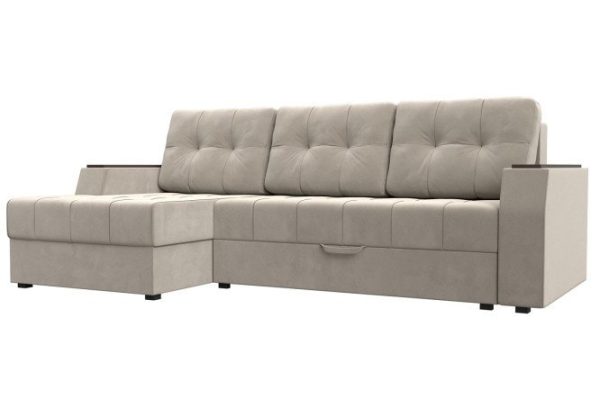 Corner sofa bed Emir with right corner