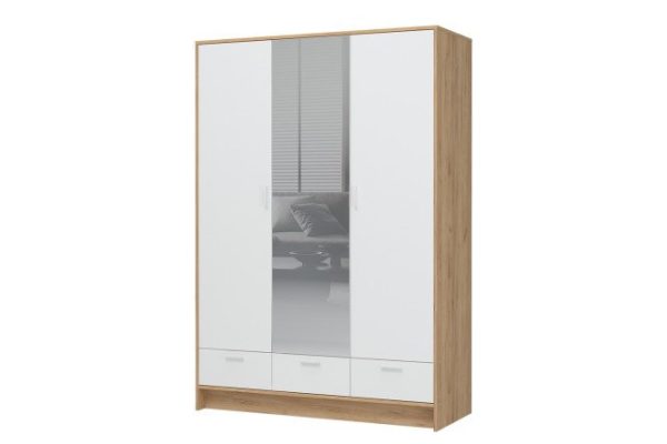 Wardrobe 3 doors with mirror Iris