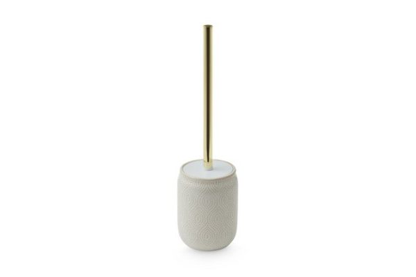 Toilet brush in stand EVIO Lisbon 10.5x39x10.5 cm, Ceramic