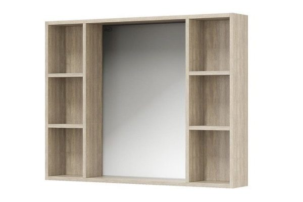 Mirror cabinet ONIKA Timber 100 210017, universal 100x70x14.5 cm, Universal