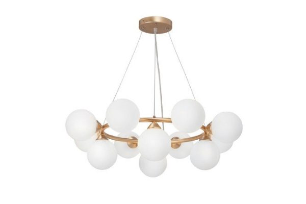 Chandelier VITALUCE V48410-8/12S 36 sq.m., 70x105x70 cm, G9