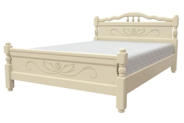 Double bed Erica 5 color ivory 90x200 cm