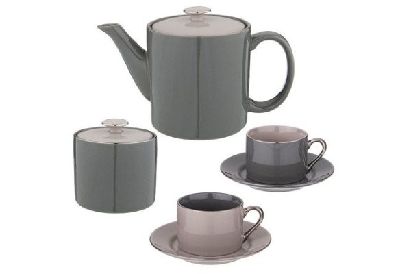 Tea set Lefard Break Time 6 persons, 14 pcs., Porcelain