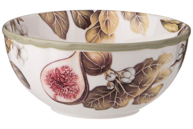 Lefard Village Fig Salad Bowl 15cm