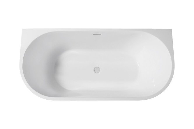 Wall-mounted bathtub AB9216-1.5 150x80 cm