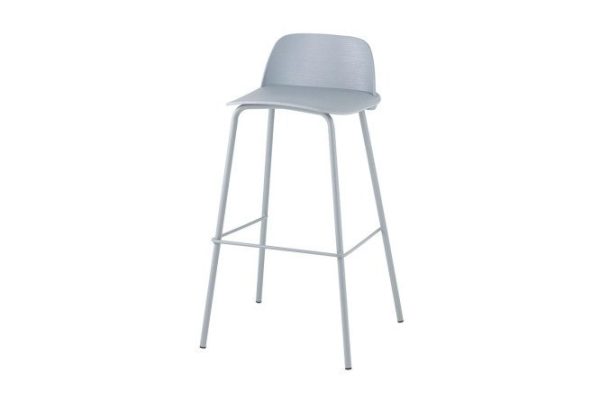 wm65e1n0ukoz1806jgp14745pqwsmg1z.jpg Bar stool Mist 47x90x47 cm, seat color blue-gray, legs blue-gray