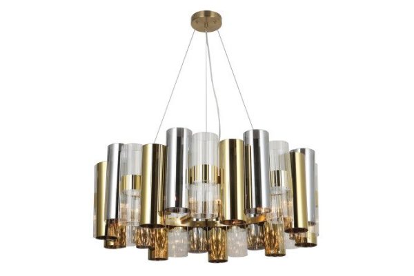 Hanging chandelier FAVOURITE Rulla 5 sq.m., 78x25x78 cm, E14