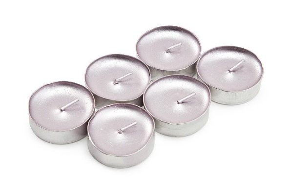 Tea candles 400161 varnished 1.2 cm, 6 pcs.