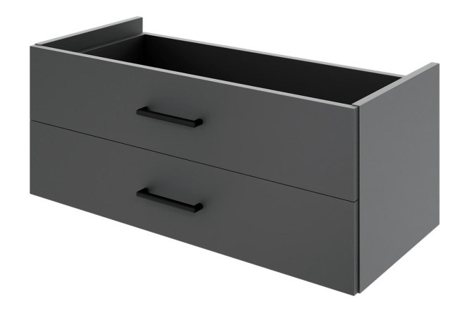 Set of drawers for the Liberty shelving unit, large, anthracite