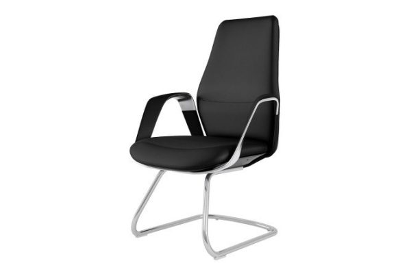 Hermes visitor chair on runners