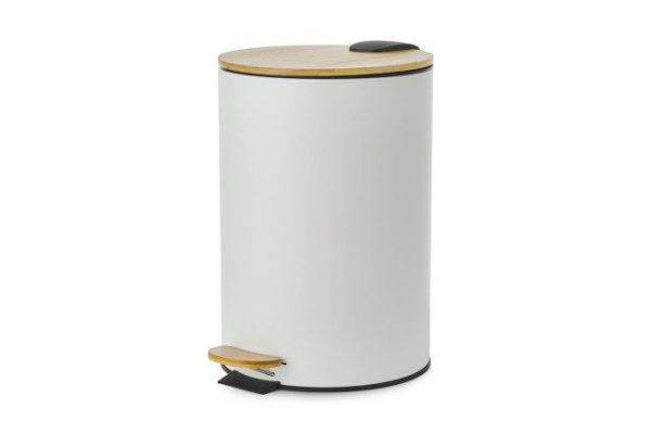 Waste bin with lid BERKRAFT Istad 25x38x25 cm, 12 l