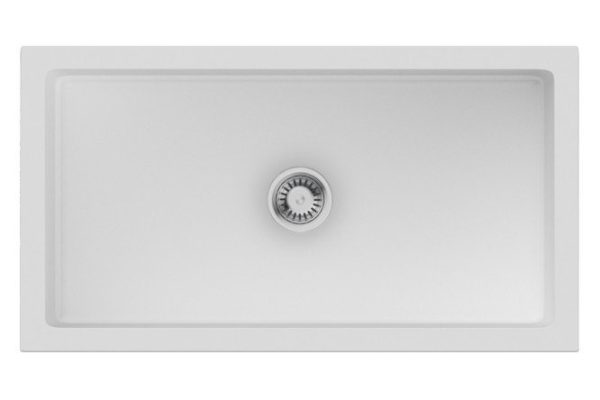 Inset sink OMOIKIRI Mikura 83-WH Glossy 4993259 84x46x23 cm