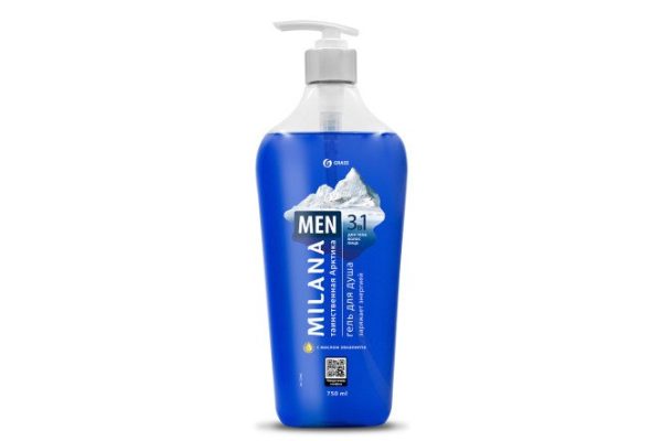 Shower gel Milana Men 750 ml