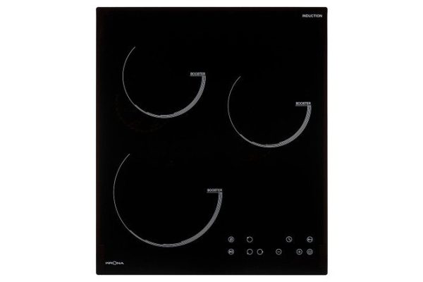 Induction hob KRONAsteel Presto 45 bl, black 45.2 cm