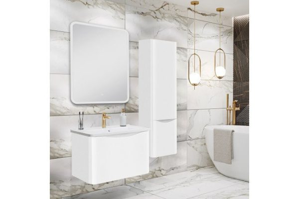 Bathroom furniture RUNO Tuscany 60 hanging, white