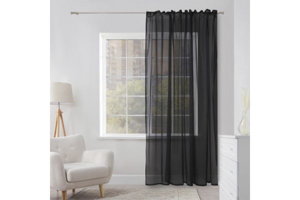 Tulle MICASA Sonay 300x280 cm, black