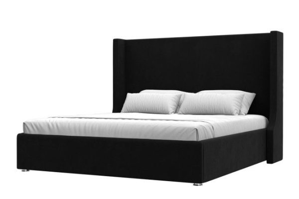 Bed with lifting mechanism Largo color black
