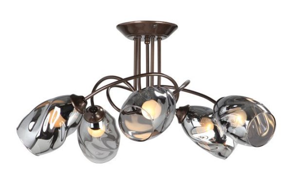 Chandelier VITALUCE V4939-7/5PL 15 sq.m., 64x30x64 cm, E27