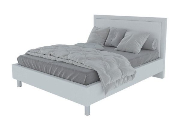 Bed with lifting mechanism Abel color white 200x200 cm