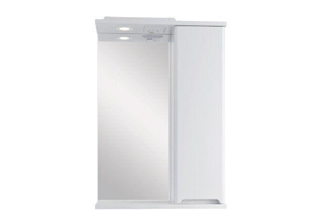 Wall-mounted mirror cabinet Sanstar Adele 50 406.1-2.4.1. 50.8x74.7x17.1 cm, Right