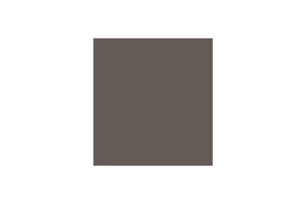 Decorative side wall Demi for wall cabinets 33.7x36 cm, matte taupe color