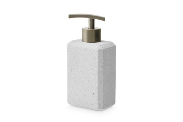 Liquid soap dispenser EVIO Nepal 180 ml, Concrete