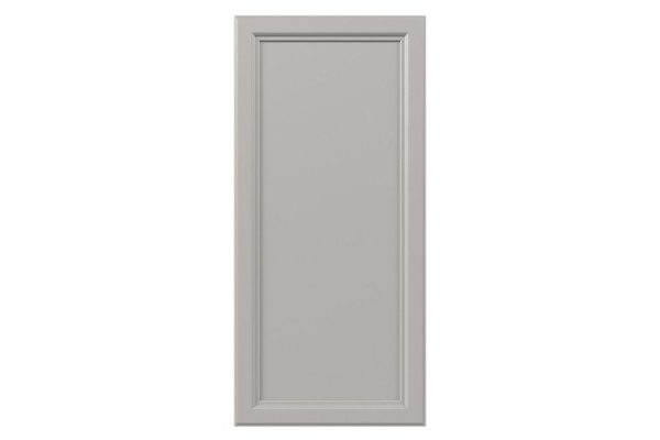Gloria cabinet front 44.6x95.6 cm, gray silk color